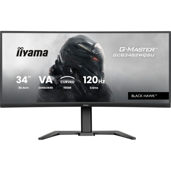 IIYAMA 34  CURVED QHD  120HZ  HAS